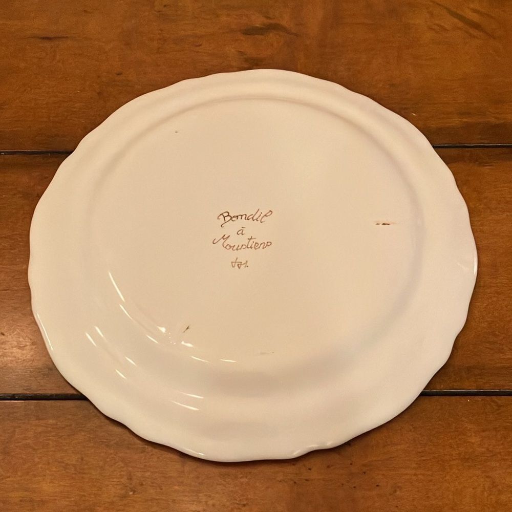 Bunny Rabbit Plate - Picture 2 of 2